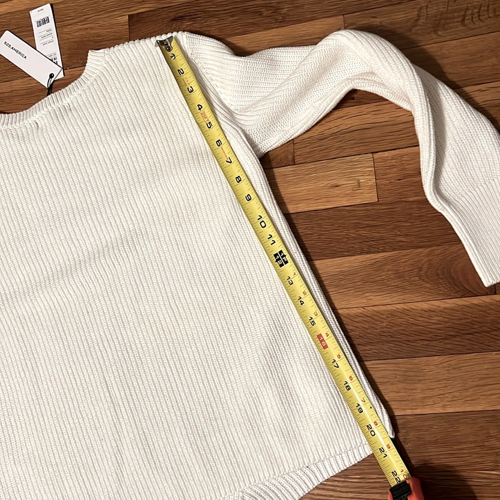 525 America White Sweater - Picture 7 of 8